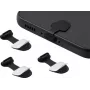 Renkforce USB-C dulkių apsauga mobiliesiems įrenginiams, 3 dalių rinkinys, juodas (RF-7260818)