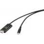 Renkforce USB-C į HDMI adapterio kabelis 2m juodas 4K@60Hz RF-7116130
