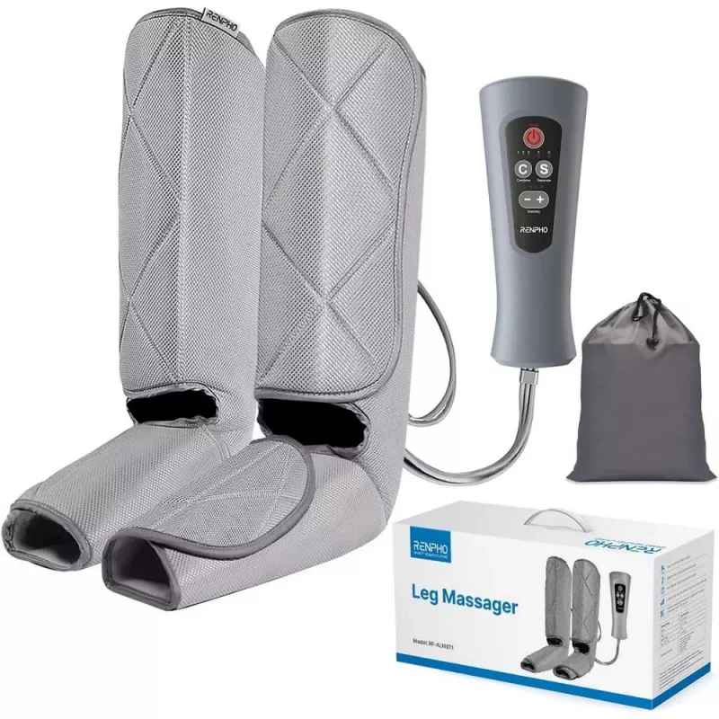 RENPHO Foot & Calf Air Massager ALM071 - Pilka
