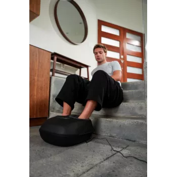 RENPHO pėdų masažuoklis Terea Lite X WMF07 – Shiatsu minkymas ir oro suspaudimas su šilumos terapija, tinka vyriškam JAV 12 dydžiui