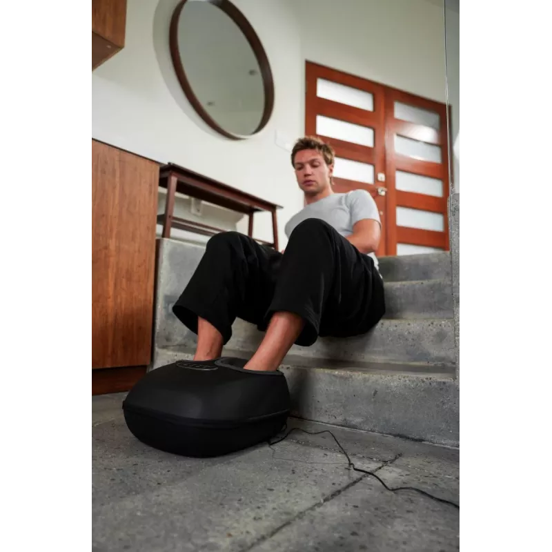 RENPHO pėdų masažuoklis Terea Lite X WMF07 – Shiatsu minkymas ir oro suspaudimas su šilumos terapija, tinka vyriškam JAV 12 dydžiui