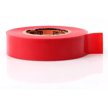 REPERO 711E Raudona PVC elektros izoliacinė juosta 19 mm x 20 m