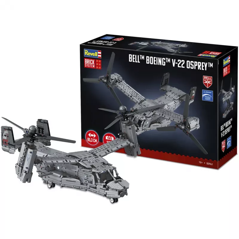 Revell Brick System - Bell Boeing V-22 Osprey Konstrukcinis Žaislas (540 dalių)