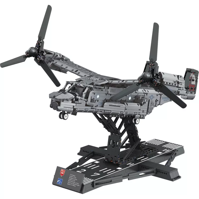 Revell Brick System - Bell Boeing V-22 Osprey Konstrukcinis Žaislas (540 dalių)