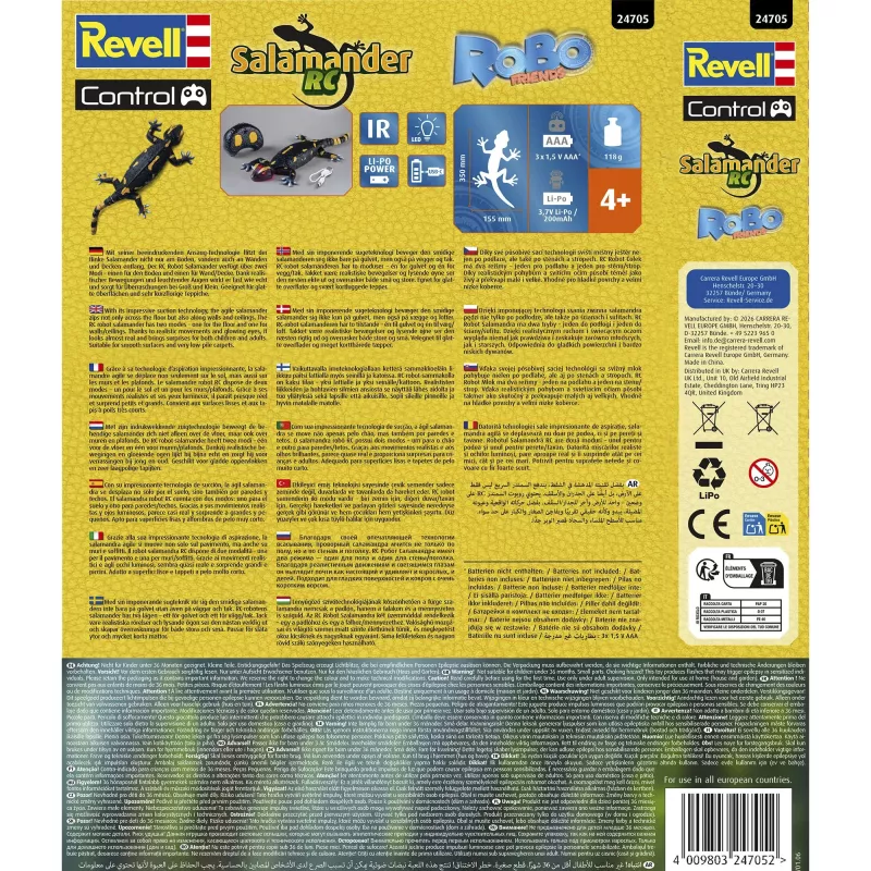 REVELL Robo Friends Salamander nuotolinio valdymo žaislinis gyvūnas