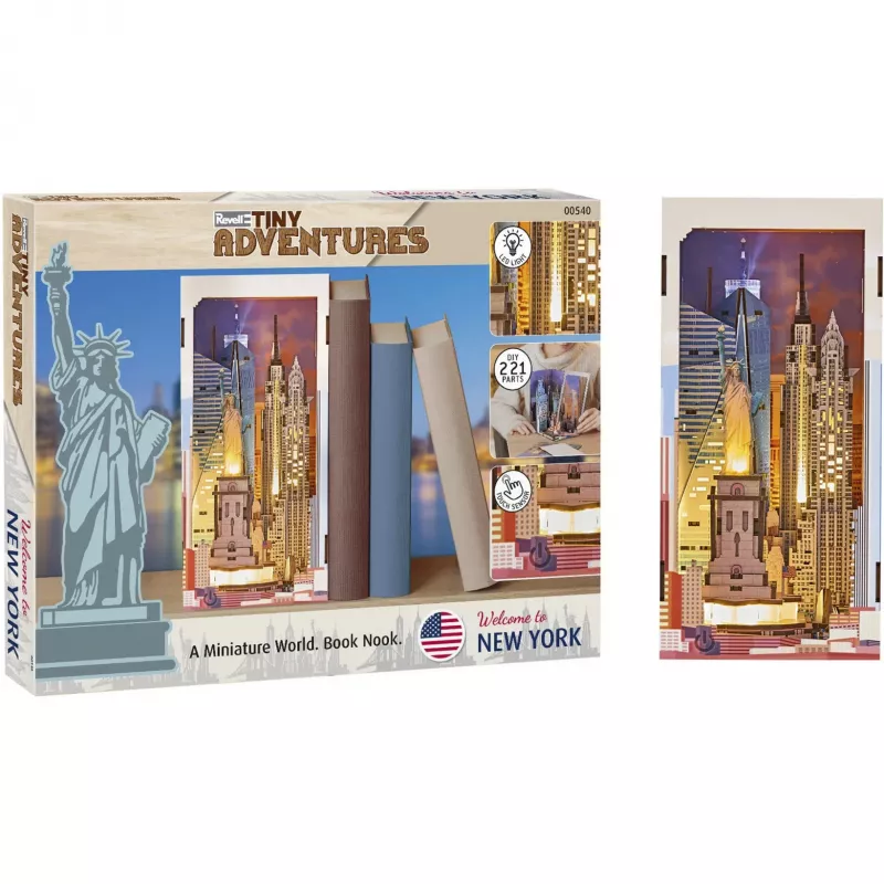 Revell Tiny Adventures - New York 3D Puzzle Model Kit