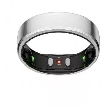 RingConn Smart Ring Gen2 Future Silver Size 8 – nešiojamas įrenginys miego, kūno rengybos ir širdies ritmo stebėjimui