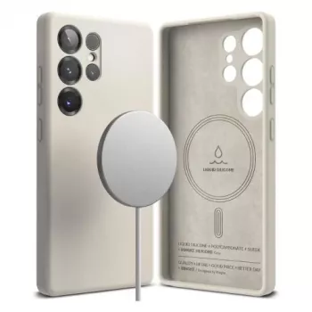 Ringke Galaxy S25 Ultra Dėklas Silikoninis Magnetinis Akmuo