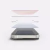 Ringke iPhone 15/16 Screen Protector Privacy Tempered Glass 9H su montavimo šablonu, permatomas