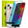 Ringke iPhone 15/16 Screen Protector Privacy Tempered Glass 9H su montavimo šablonu, permatomas