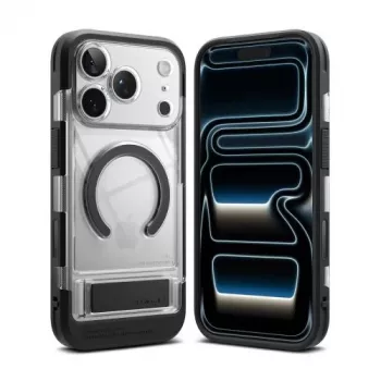 Ringke iPhone 17 Pro Max Dėklas UX Magnetinis Skaidrus