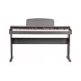 Ringway RP120 RW 88 klavišų skaitmeninis pianinas su gradaciniu plaktukiniu mechanizmu, 3 pedalais, 16 balsų, stereo garsiakalbiais ir USB MIDI - raudonmedžio spalvos