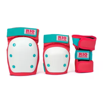 Rio Roller Triple Pad Set L Black Rose