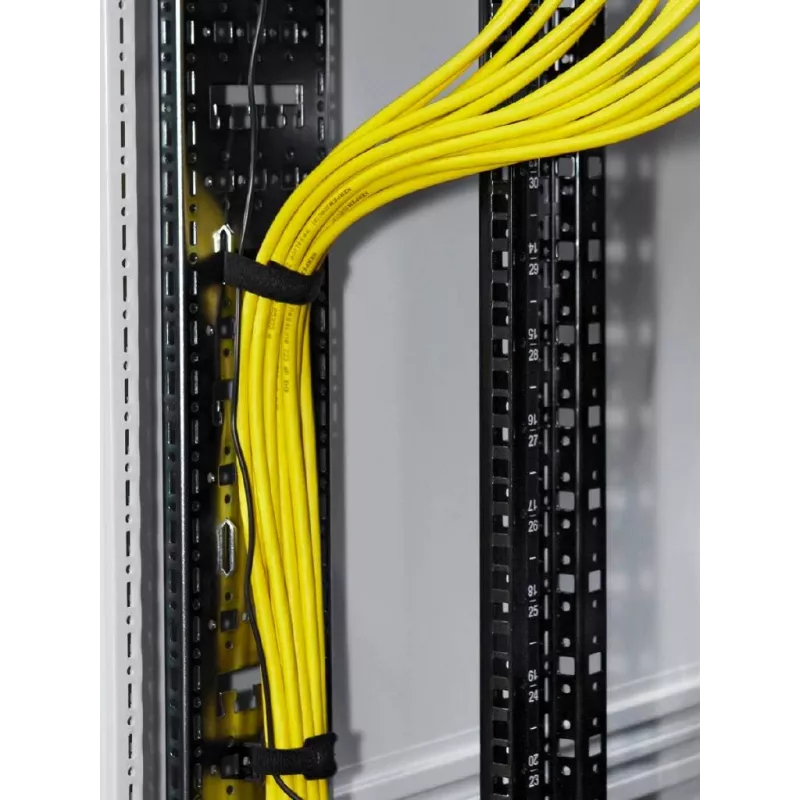 Rittal 5302.120 Kabelių valdymo panelis 1U 19 colių RAL 9005