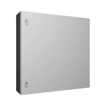 Rittal AX kompaktiškas korpusas – 760 x 760 x 210 mm, IP66, montuojamas ant sienos, RAL 7035