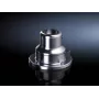 Rittal CP-S sieninė sekcija 6663.400, 9 mm kabelių įvadas, nerūdijantis plienas
