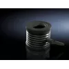 Rittal CP pakreipimo adapteris ±45° sujungimui su atraminiu stulpu Ø 130 mm, lieto aliuminio, grafito pilkos spalvos RAL 7024 6206.420