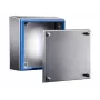 Rittal HD nerūdijančio plieno sieninis korpusas 200 x 200 x 120 mm, IP66, šlifuotas, higieninio dizaino 1672.600