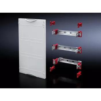 Rittal ISV prietaisų laikiklio bėgio modulis SV 9666.220 500x450mm plieno lakštas pilkas RAL 7035