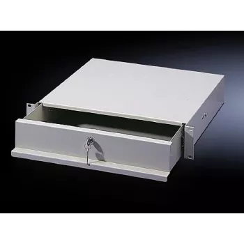 Rittal Rack Storage Drawer 7282.035 - 1U 19 colių šviesiai pilkas (RAL 7035)