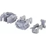 Rittal RiLine60 šynų prijungimo gnybtas SV 9677.460, 690 V AC, 160 A, 1,5-70 mm², varžtinė jungtis, pilkas, 3 vnt.