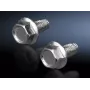 Rittal SZ 2504.000 sisteminis varžtas M5 x 10 mm, vidinis Torx T25, plieninis, cinkuotas, 500 vienetų