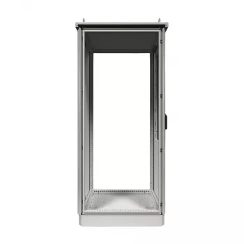 Rittal Toptec Outdoor Enclosure CS 9781866 - 800x1600x600mm, IP55, IK10, Aliuminis, RAL 7035