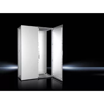 Rittal VX blokavimo korpuso sistema, 2 durų, 1200x1800x500 mm, IP55, RAL 7035