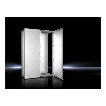 Rittal VX blokavimo korpuso sistema, 2 durų, 1200x1800x500 mm, IP55, RAL 7035