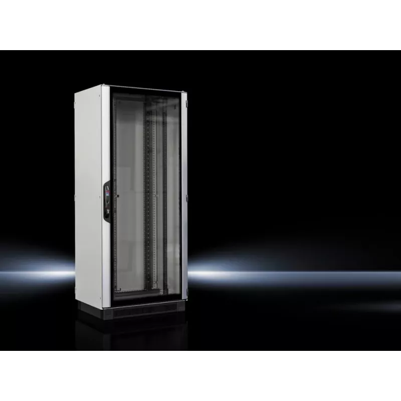 Rittal VX IT serverio spinta, uždara, 800x2100x1000 mm, 42U, juoda (RAL 9005)