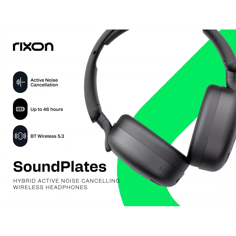 Rixon Soundplates Earbuds Black