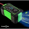 RJ TIANYE FreedConn RJ-C 120501A 12V 6A išmanusis automatinis akumuliatoriaus kroviklis švino-rūgštiniams AGM GEL EFB su LCD ekranu
