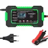 RJ TIANYE FreedConn RJ-C 120501A 12V 6A išmanusis automatinis akumuliatoriaus kroviklis švino-rūgštiniams AGM GEL EFB su LCD ekranu