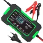 RJ TIANYE FreedConn RJ-C 120501A 12V 6A išmanusis automatinis akumuliatoriaus kroviklis švino-rūgštiniams AGM GEL EFB su LCD ekranu