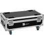 ROADINGER Flight Case 6 AKKU IP UP-4 Plus HCL Spot WDMX su įkrovimo funkcija 31005215