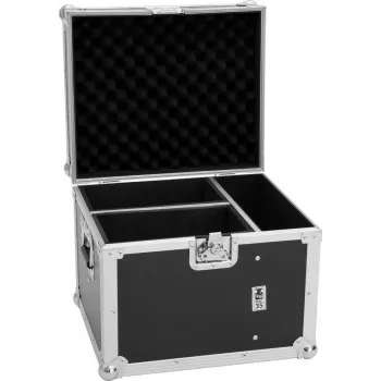 ROADINGER Flightcase 2 x CAT-80 Beam efektams, 50 kg, juodas laminuotas, 47,5 x 41,5 x 42,5 cm