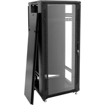 ROADINGER SSC-20 plieninė spinta su stiklinėmis durelėmis 20U 60x60x99 cm maks. 150 kg apkrova