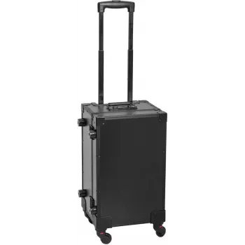 ROADINGER UKC-4R universali transportavimo dėžė su ištraukiama rankena, juoda, vidinės matmenys 45,5 x 27,5 x 20 cm