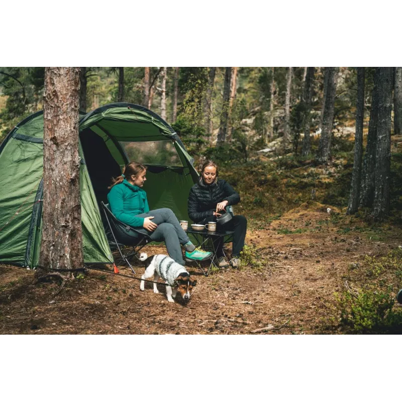 ROBENS Pilgrim Sulankstoma Kempingo Kėdė 120 kg Juoda/Pilka
