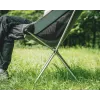 ROBENS Pilgrim Sulankstoma Kempingo Kėdė 120 kg Juoda/Pilka