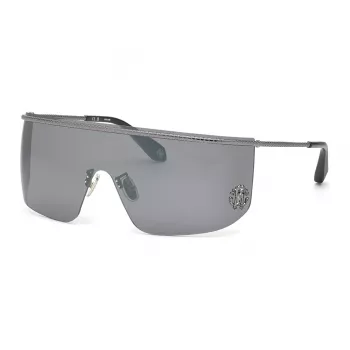 Roberto Cavalli SRC012M99530X Unisex akiniai - dideli kvadratiniai rėmeliai su UV400 apsauga