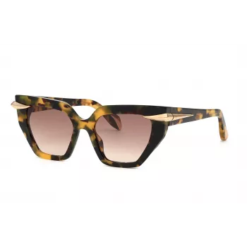 Roberto Cavalli unisex akiniai nuo saulės SRC001M540AGG 54mm pilkos gradientinės lęšiai