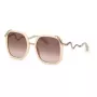 Roberto Cavalli moteriški katės akies akiniai nuo saulės SRC003M5509X7 Havana/Ruda gradientas 55mm