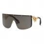 Roberto Cavalli Women's Sunglasses SRC015M990300 Oversized Full-Rim Plastic
