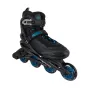 Roces Icon X Black Blue Inline Skates Size 44