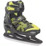 Roces Jokey Ice 3.0 berniukų reguliuojamos pačiūžos juodos su žalia spalva 30-33