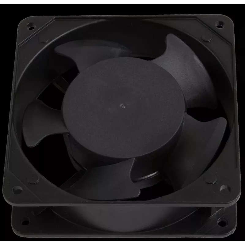 Rockstable 120mm ventiliatorius - Aušinimo ventiliatorius - 112 m³/h - Juoda - 1 vnt. - 610 g (RS19-FT1212)