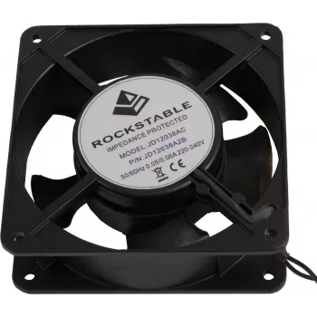 Rockstable 120mm ventiliatorius - Aušinimo ventiliatorius - 112 m³/h - Juoda - 1 vnt. - 610 g (RS19-FT1212)