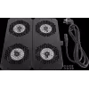 Rockstable 19 inch aušinimo elementas - ventiliatorių dėklas - įmontuotas ventiliatorius - plienas - juoda - 1 vnt. - 2,92 kg (RS19-FT68)