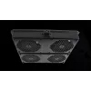 Rockstable 19 inch aušinimo elementas - ventiliatorių dėklas - įmontuotas ventiliatorius - plienas - juoda - 1 vnt. - 2,92 kg (RS19-FT68)